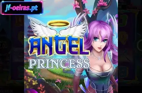 Eņģeļu princeses spēļu automāta vizuālie attēli