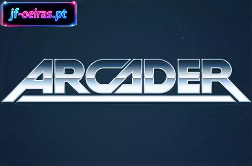 Jogabilidade do ca&ccedil;a-n&iacute;queis Arcader com s&iacute;mbolos retr&ocirc; de 8 bits