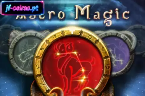 Tema c&oacute;smico do slot Astro Magic