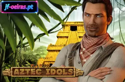 Rulli della slot machine con idoli aztechi