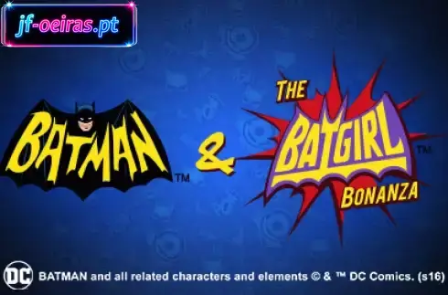 Jogabilidade de Batman e Batgirl Bonanza Carretéis e símbolos do caça-níqueis Batman & The Batgirl Bonanza