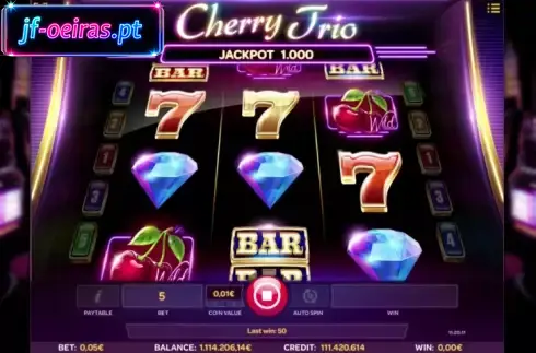 Jogo de ca&ccedil;a-n&iacute;queis Cherry Trio