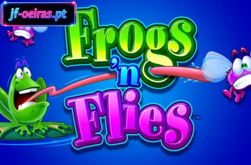Sapos'n Flies slot gameplay featuring aquatic symbols