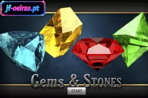 Slot Gems & Stones, minerais preciosos