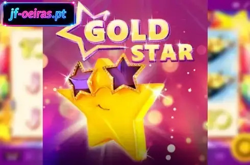 Microfones e m&uacute;sica com tema de slot Gold Star