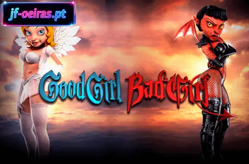 Interfaccia della slot Brava Ragazza Cattiva Ragazza Schermata di gioco della slot Good Girl Bad Girl che mostra i personaggi degli angeli e dei demoni