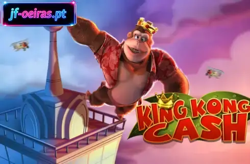 S&iacute;mbolos de personagens do slot King Kong Cash e tema de selva