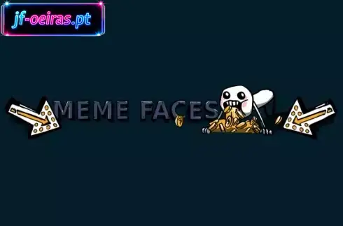 Tema e gr&aacute;ficos do slot Meme Faces
