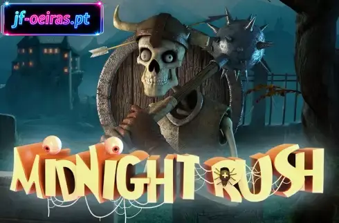 Jogabilidade do caça-níqueis Midnight Rush Máquina caça-níqueis Midnight Rush StakeLogic com Drácula e lobisomens