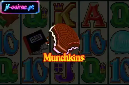 Tema da m&aacute;quina ca&ccedil;a-n&iacute;queis Munchkins