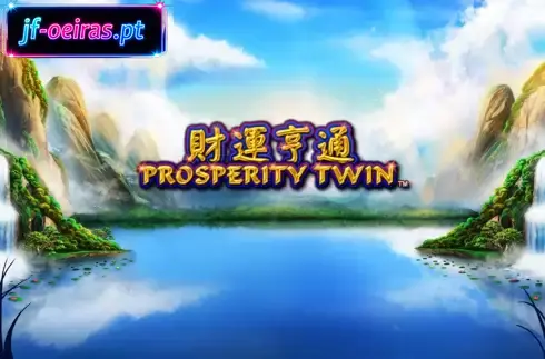 Tema de slot duplo de prosperidade