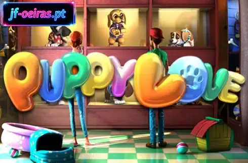 Tema de cachorrinho da m&aacute;quina ca&ccedil;a-n&iacute;queis Puppy Love (Betsoft)