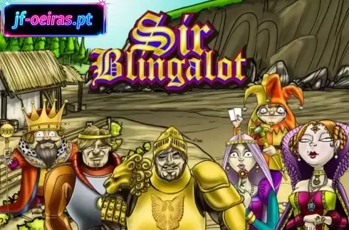 Personagem da m&aacute;quina ca&ccedil;a-n&iacute;queis Sir Blingalot