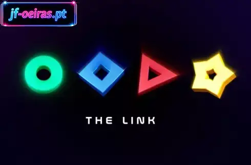 A interface visual do slot de link O tema de néon do slot de link