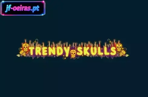 Tema de slot Trendy Skulls e estilo de arte urbana