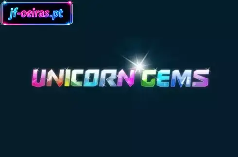 Jogo de ca&ccedil;a-n&iacute;queis Unicorn Gems da MrSlotty