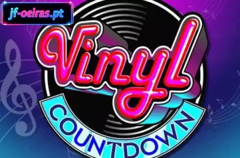 Jukebox com tema de contagem regressiva de vinil
