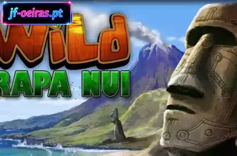 Est&aacute;tuas Moai do ca&ccedil;a-n&iacute;queis Rapa Nui selvagem
