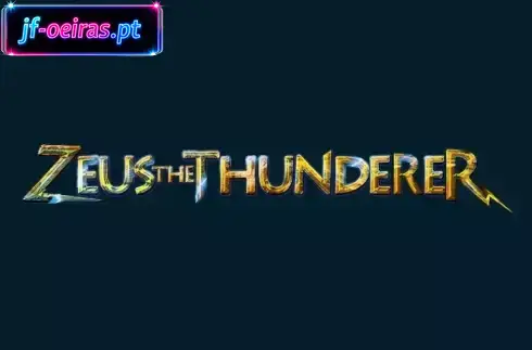 Interface da m&aacute;quina ca&ccedil;a-n&iacute;queis Zeus the Thunderer (Mr ty)